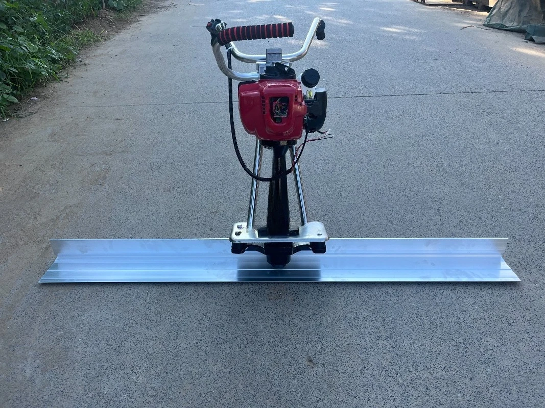 المكونات الأساسية للمحرك والمحرك، آلة تشطيب السطح لتسوية الأرضية الاهتزازية، مسطرة لولبية خرسانية #3