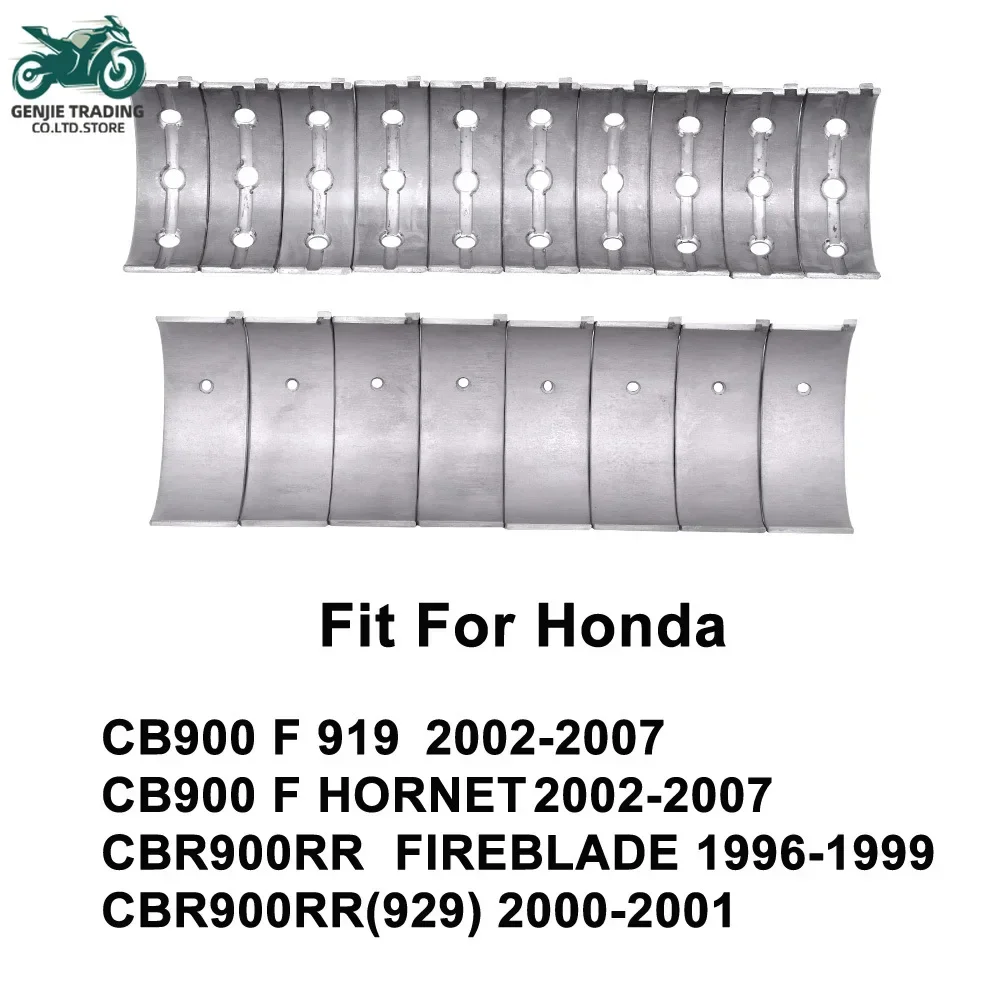 For Honda CB900 F 919 CB 900F HORNET CBR900RR FIREBLADE CBR 900 RR 929 Motorcycle Connecting Rod & Main Crankshaft Bearing Kits