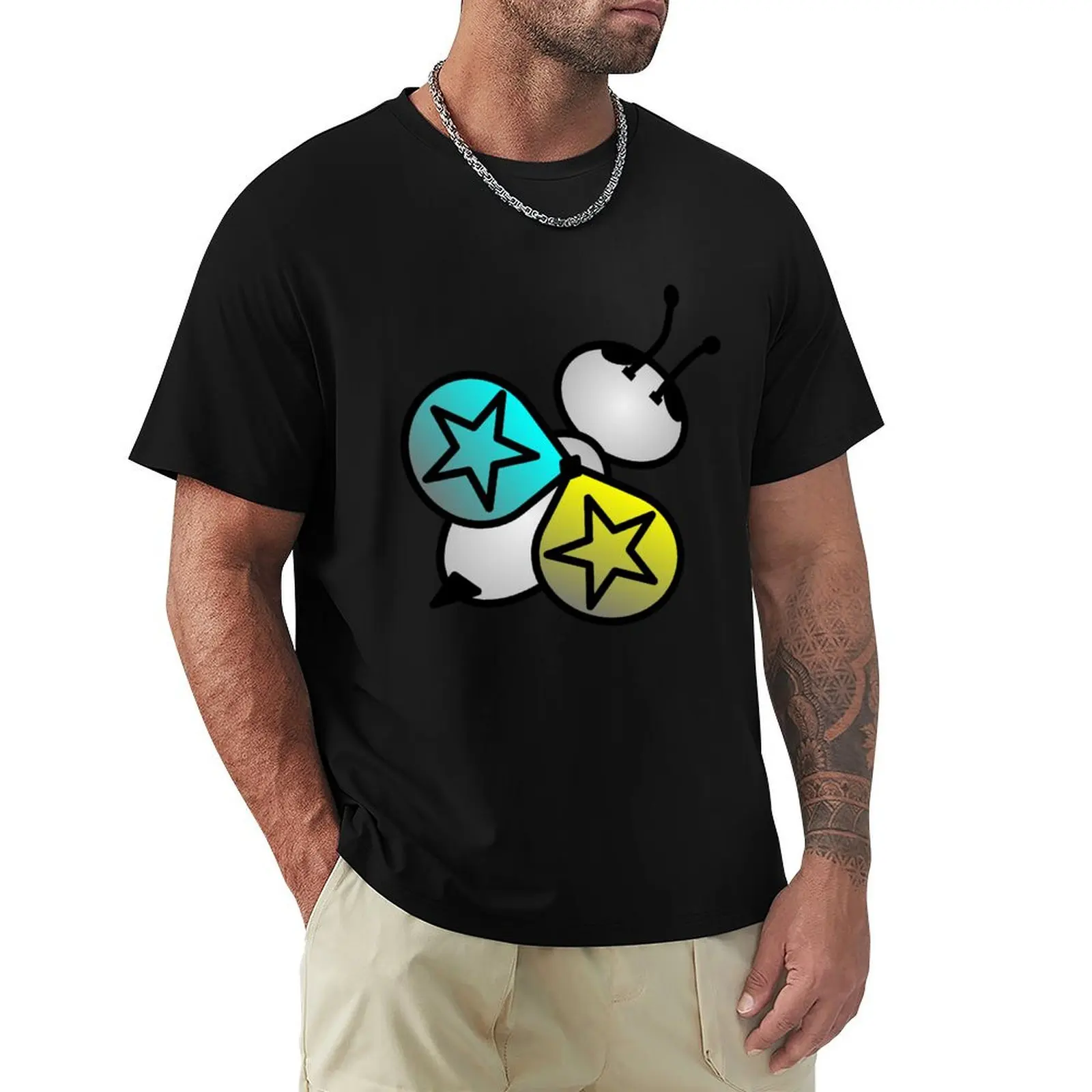 Estelle Buggy T-Shirt Casual All Match Tee Shirt for Men