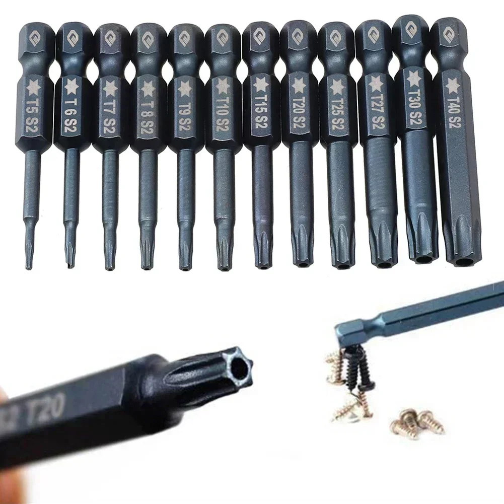 1pc 50mm Length Torx Screwdriver Bit 1/4