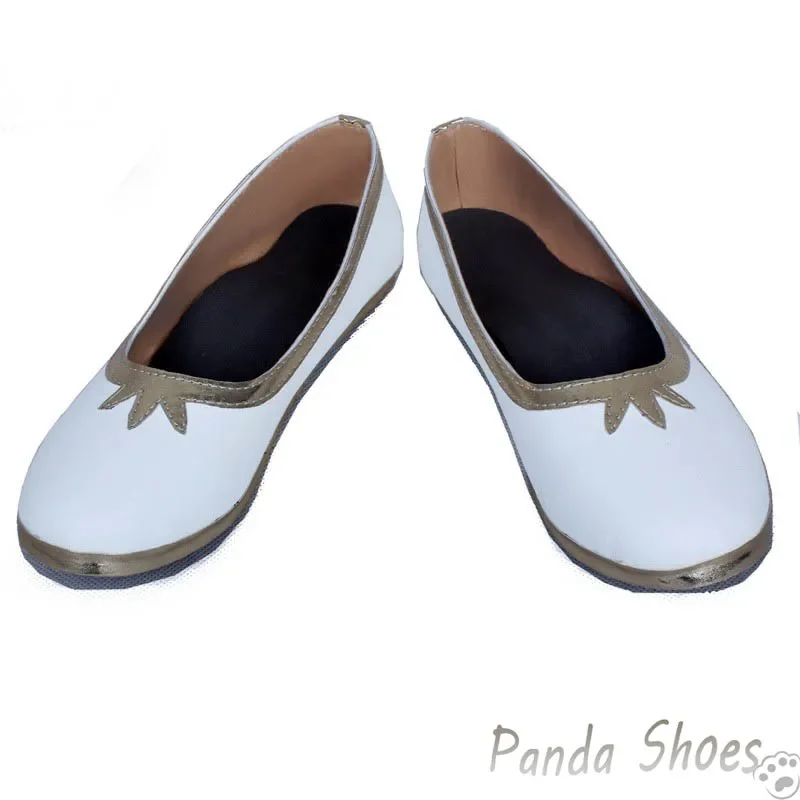 블랙 버틀러 아그니 코스프레 신발 애니메이션 화이트 부츠 블랙 버틀러 아그니 코스프레 의상 소품 신발 여성 남성 할로윈 파티