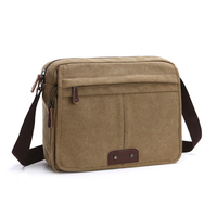 fashion single shoulder bag canvas trvel shoulder bag Leisure college student messenger bags for men and women
