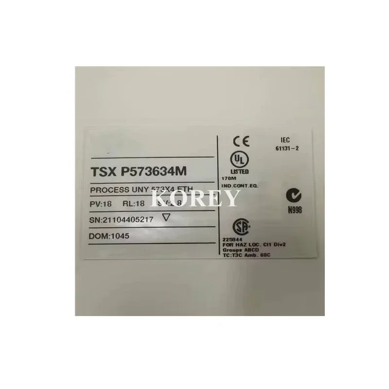 وحدة PLC TSXP 573634 م TSX P 573634 م TSXPSY5500 أصلي