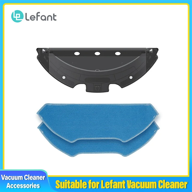 1 Support + 2 Reusable Mops For Lefant M1 U180 OKP K8 Robot Vacuum Cleaner Washable Accessory Part