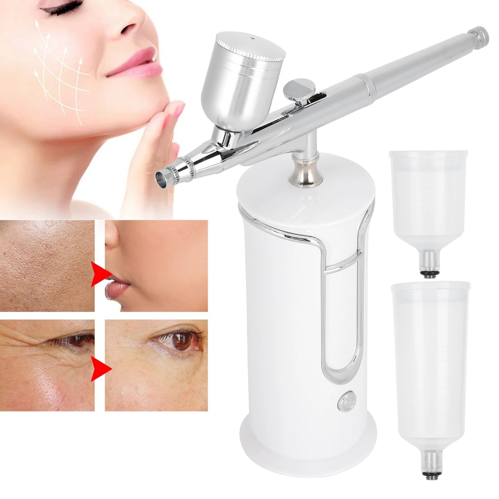 Portable Water Oxygen Sprayer Face Skin Moisturizing Handheld Oxygen Injection Machine