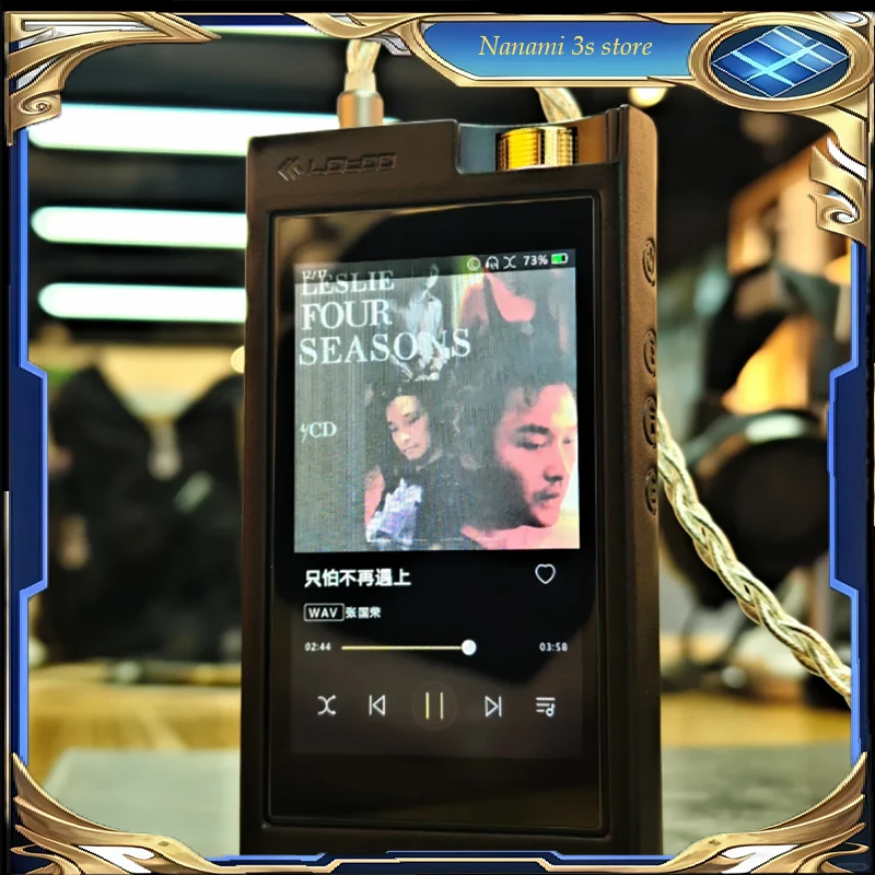 로투 파우 6000 플레이어 휴대용 MP3 샤오모주 플레이어 블루투스 음악 하이파이, 음악 감상 디코더, 터치 스크린, 16시간 재생