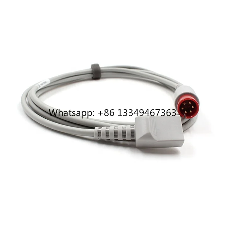 Cable adaptador oculto para transductor Spacelabs IBP, Compatible médico, original PN 700-0027-00, envío rápido