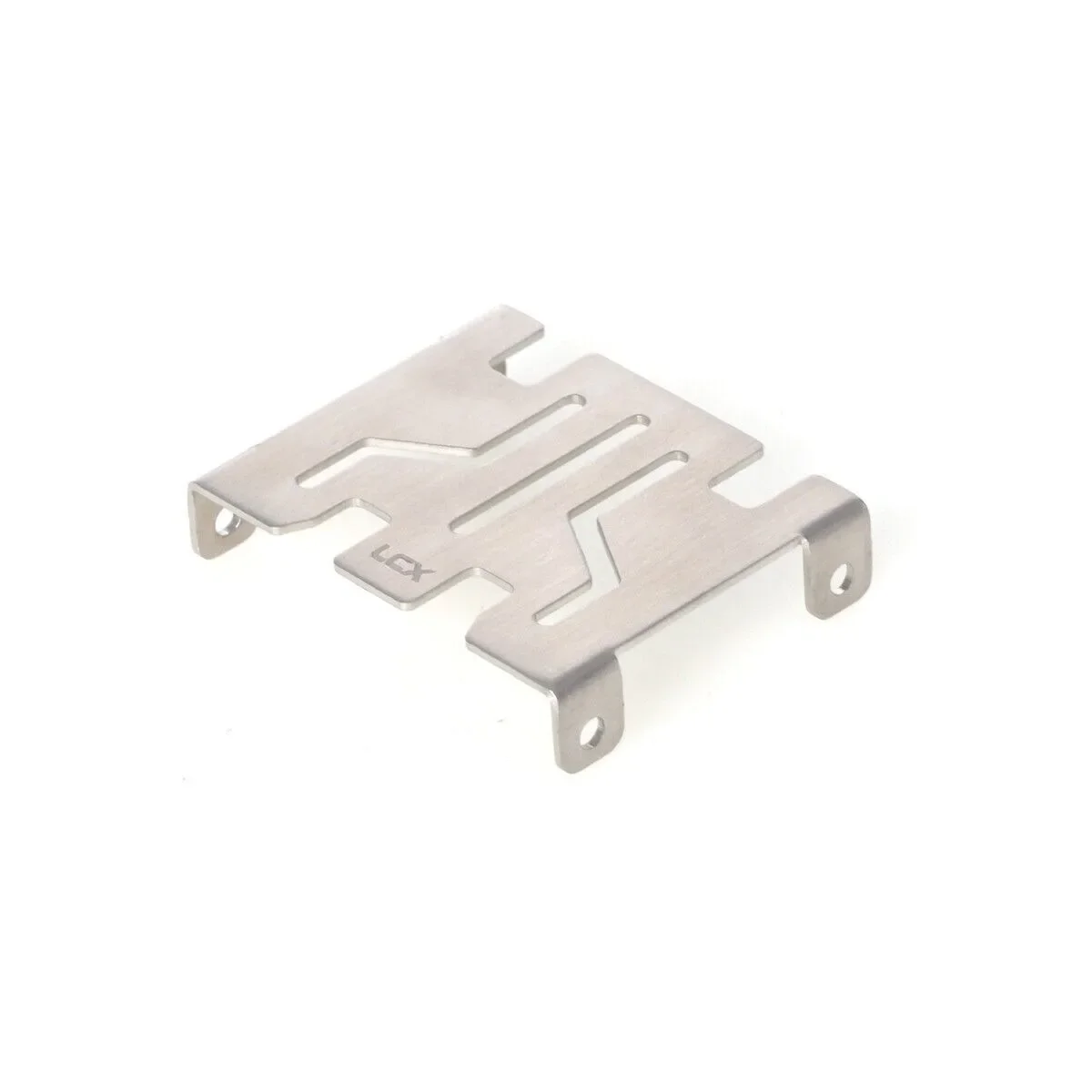 LCX Racing 1/18 RC Crawler Stainless Steel Chassis Skid Plate Guard Chassis Armor for Traxxas TRX4M F150
