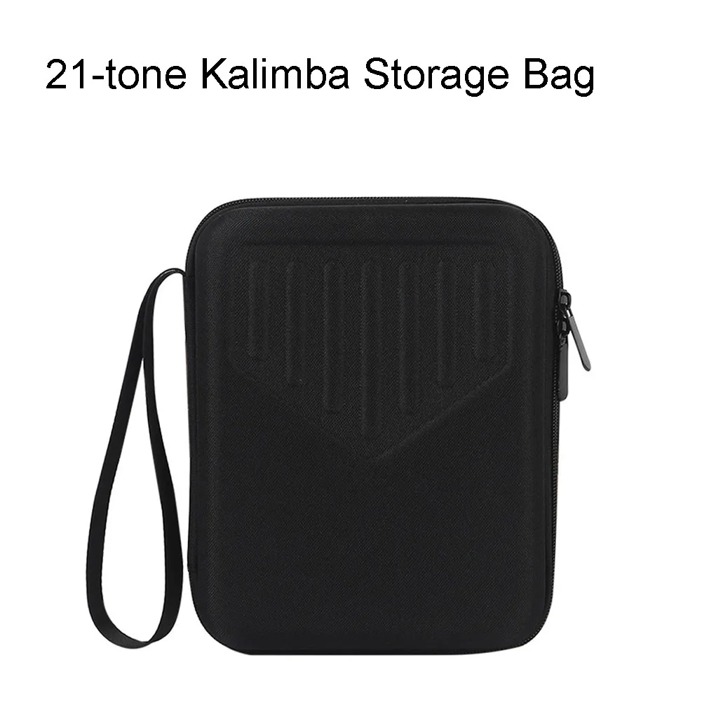 Thumb Piano Bag Kalimba Case Lightweight Parts Portable Storage Storage Box Waterproof 17/21 Key EVA Kalimba Case Durable