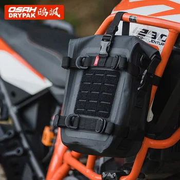 Borsa laterale per moto, borsa antiurto con telaio laterale, borse portaoggetti, borse da sella impermeabili, novità