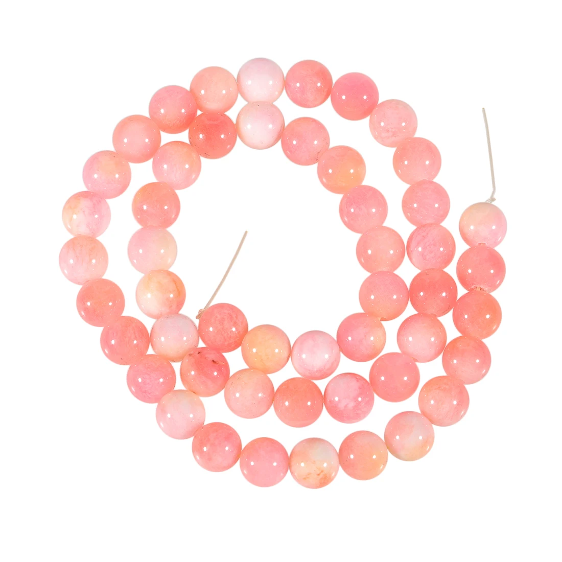 

8mm Candy Color Jade Stone Round Beads Healing Loose Beads For Making Jewelry DIY Necklace Bracelet Accessories 15.5"