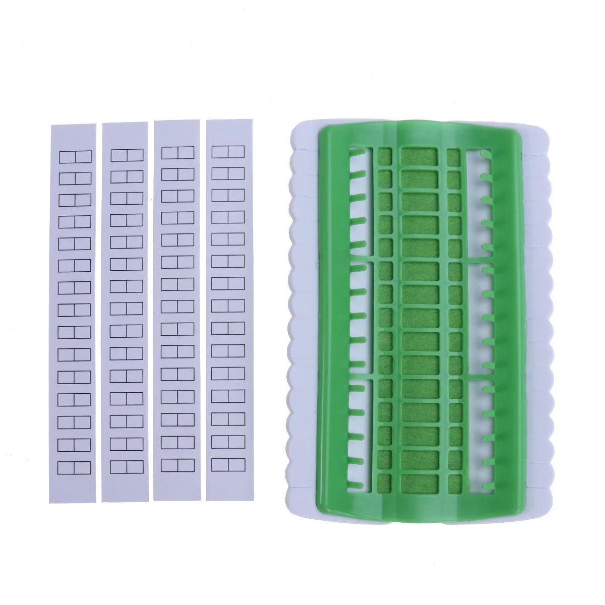 

Organizer Cross Stitch Thread Holder Embroidery Storage Card Tangle-Free Thread Project Card Craft Tool Purple