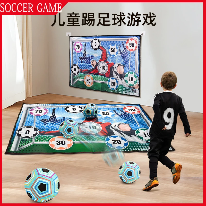 

Детские футбольные уличные игрушки, спортивные соревнования, интерактивная игровая ткань, бесшумный футбол, детские игрушки по индивидуальному заказу