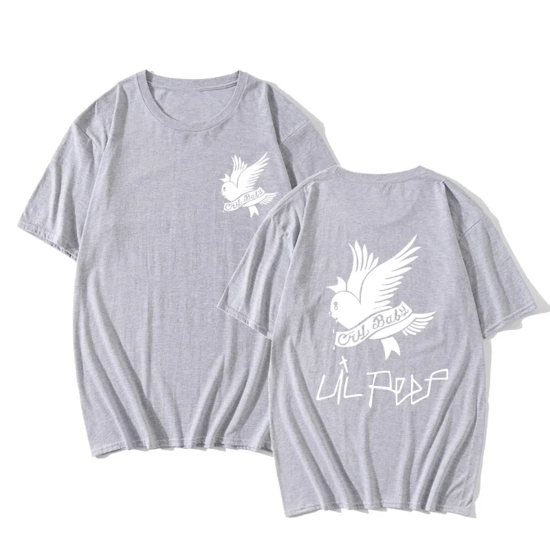 2025 newest Lil Peep Hip-hop Singer T-Shirts Men Women Streetwear Short Sleeve T Shirt Oversized Harajuku Tees Top boys Clothing