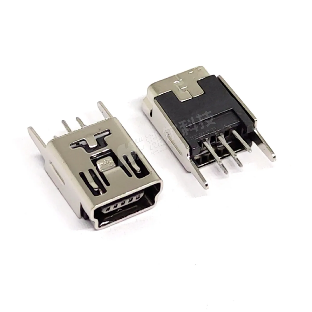 For in-line mini 5PIN femalemini 5P mini 180 degrees in-line right angle/corner MINI USB interface