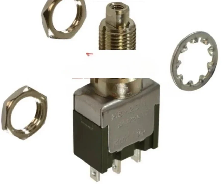 

MB-N15S1S Japanese button switch 3-pin 2-gear ON-ON unilateral reset MBN15SS4W01 6A