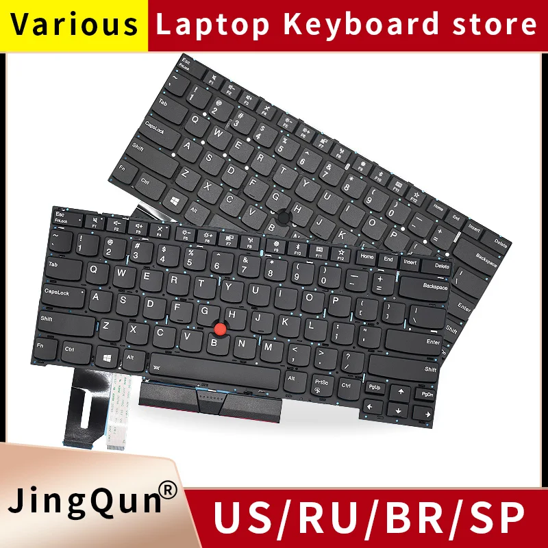 Replacement NEW For Lenovo ThinkPad Keyboard T490S T495S T14S Extreme T14S X1 Notebook Keyboard US (Not Same As T490 Series)