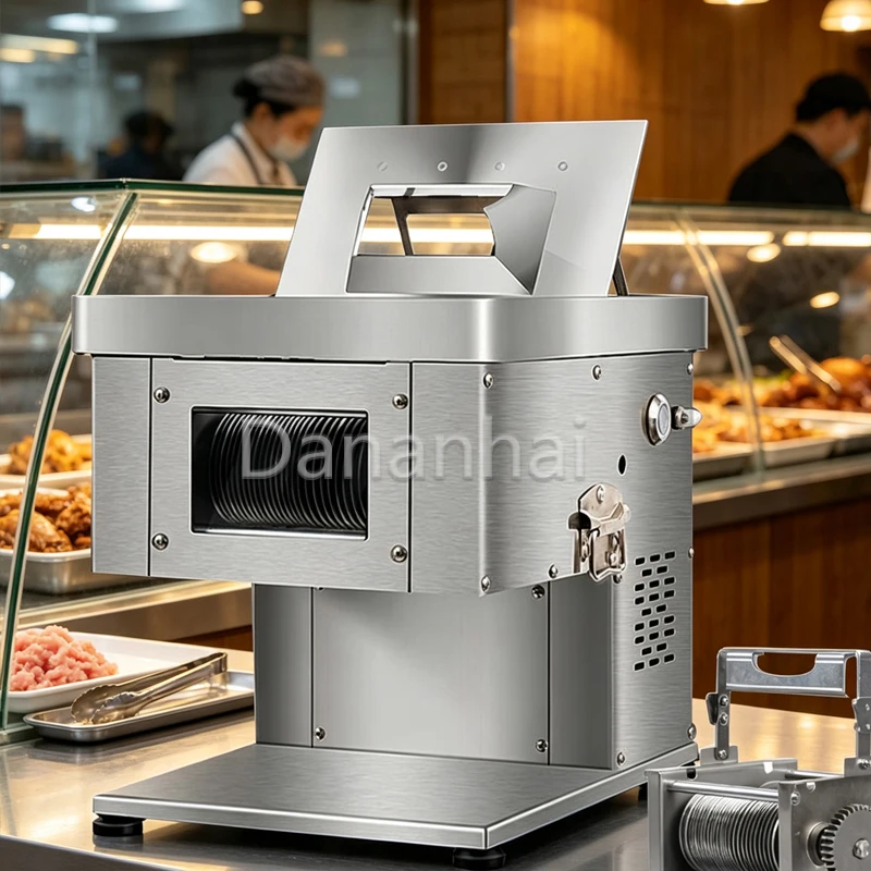 Electric Meat Cutter Automatic 1100W Multifunctional Vegetable Shredder Home Use Kitchen Appliance for Easy Food Preparation