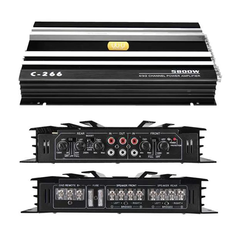Amplifier RMS Mobil Amplifier Daya Audio Mobil 5800 Watt Amplifier Audio Mobil Untuk Amplifier Mobil