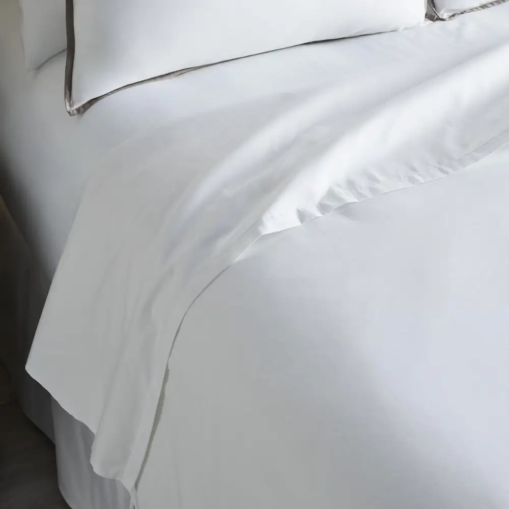 

Luxury 310TC Breathable Cotton & Tencel Blend Sheet Set - King Size (108 x 104) - White