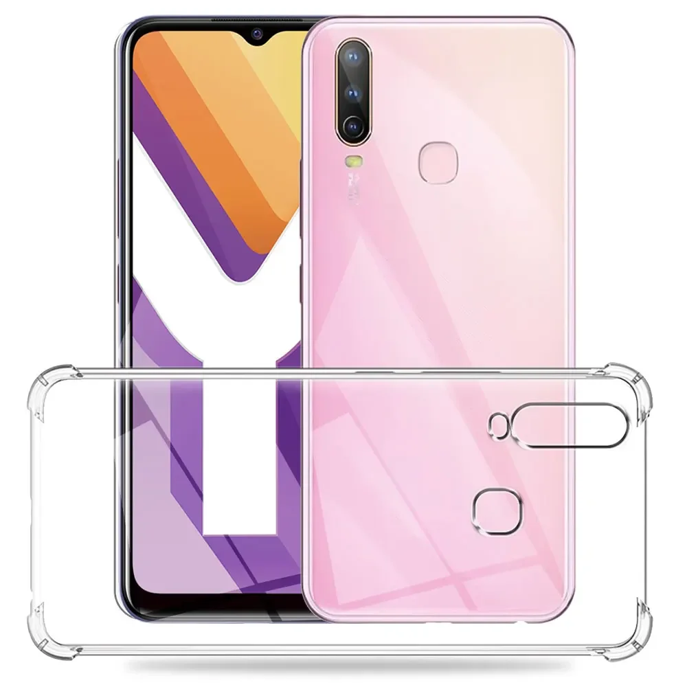 For VIVO 1904 1906 Case Soft Silicon Transparent Cover For Vivo 1907 1915 Phone Case For vivo 1940 Clear Shockproof Bumper Coque