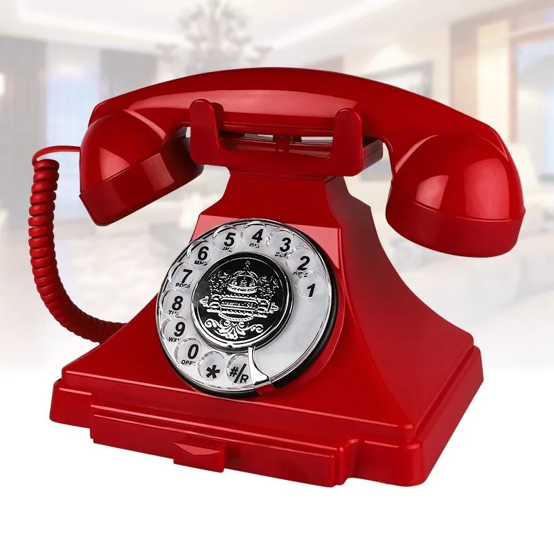 Vintage Telephone Hotel Home Office Fixed Landline Antique Phone view 4