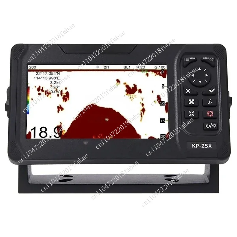 5-inch LCD Touchscreen Fishing Detector with Built-in DownScan, Built-in Speaker, Elite-5 DSI GPS Chart Plotter