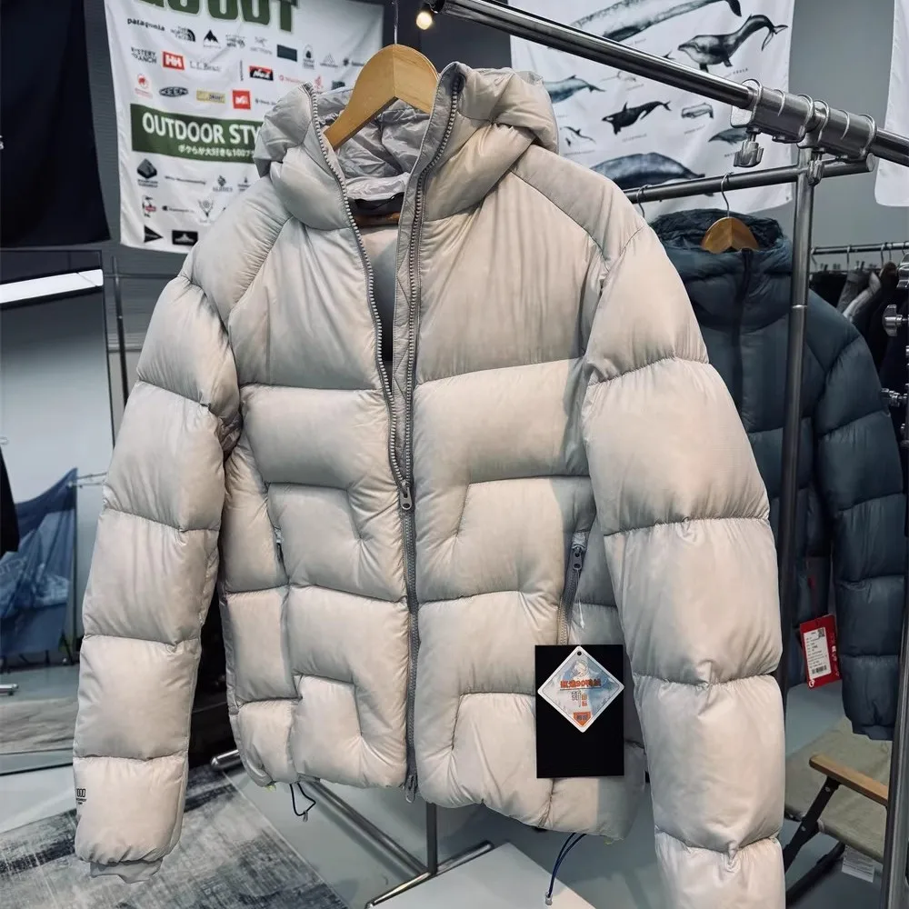 

Сверхлегкий нейлоновый пуховик Thiened для мужчин, зимнее уличное морозостойкое износостойкое, устойчивое к разрыву теплое пуховое пальто Du