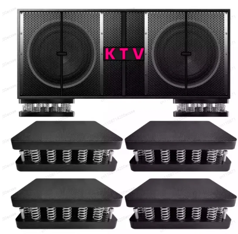 

Амортизирующая пружинная подставка для KTV-баров: регулируемая, антирезонансная, для сабвуфера, звукоизоляция от напольных вибраций