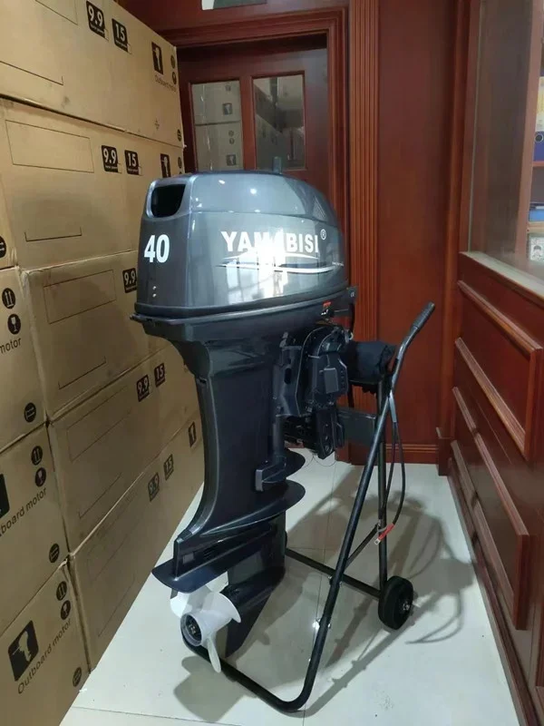 YAMABISI 40HP Outboard Motor 2 Stroke Long Shaft Outboard Engine Outboards 40HP Boat Motor