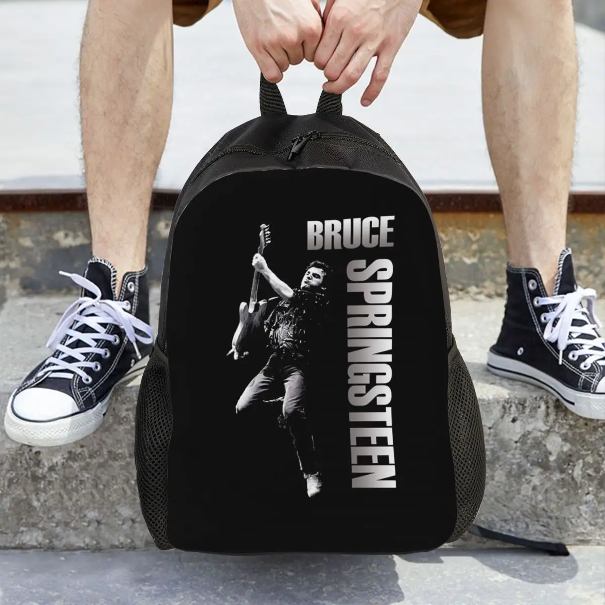 

Рюкзак Springsteen, вместительный рюкзак для мальчиков и девочек, школьная сумка, сумки через плечо для мужчин и женщин