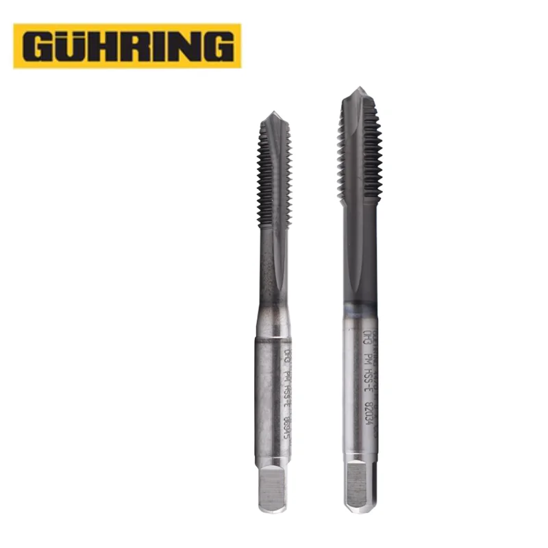 German Original GUHRING HSSE-PM JIS Standard Spiral Fluted Tap Pointed M2 M2.5 M3 M4 M5 M6 M8 M10 M12 M14 M16 Screw Thread Taps