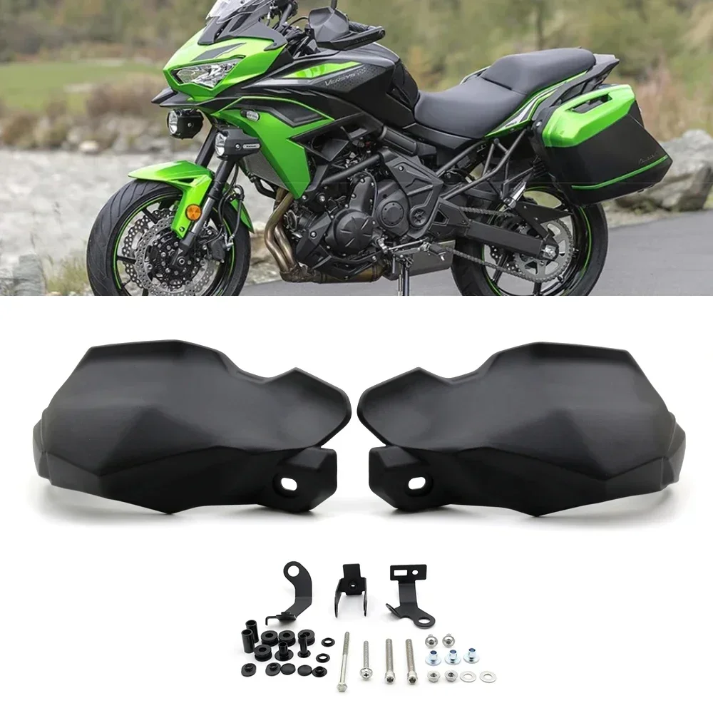 

Motorcycle Wind Handguard Handlebar Hand Guard Handle Bar For Kawasaki Versys 650 KLE650 2022-2024 Shield Protector Accessories