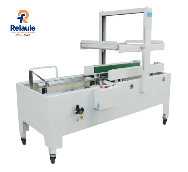 DZF-5050 Hualian Hard Tool Mobile Phone Case Packaging Box Milk Automatic Carton Sealer Machine