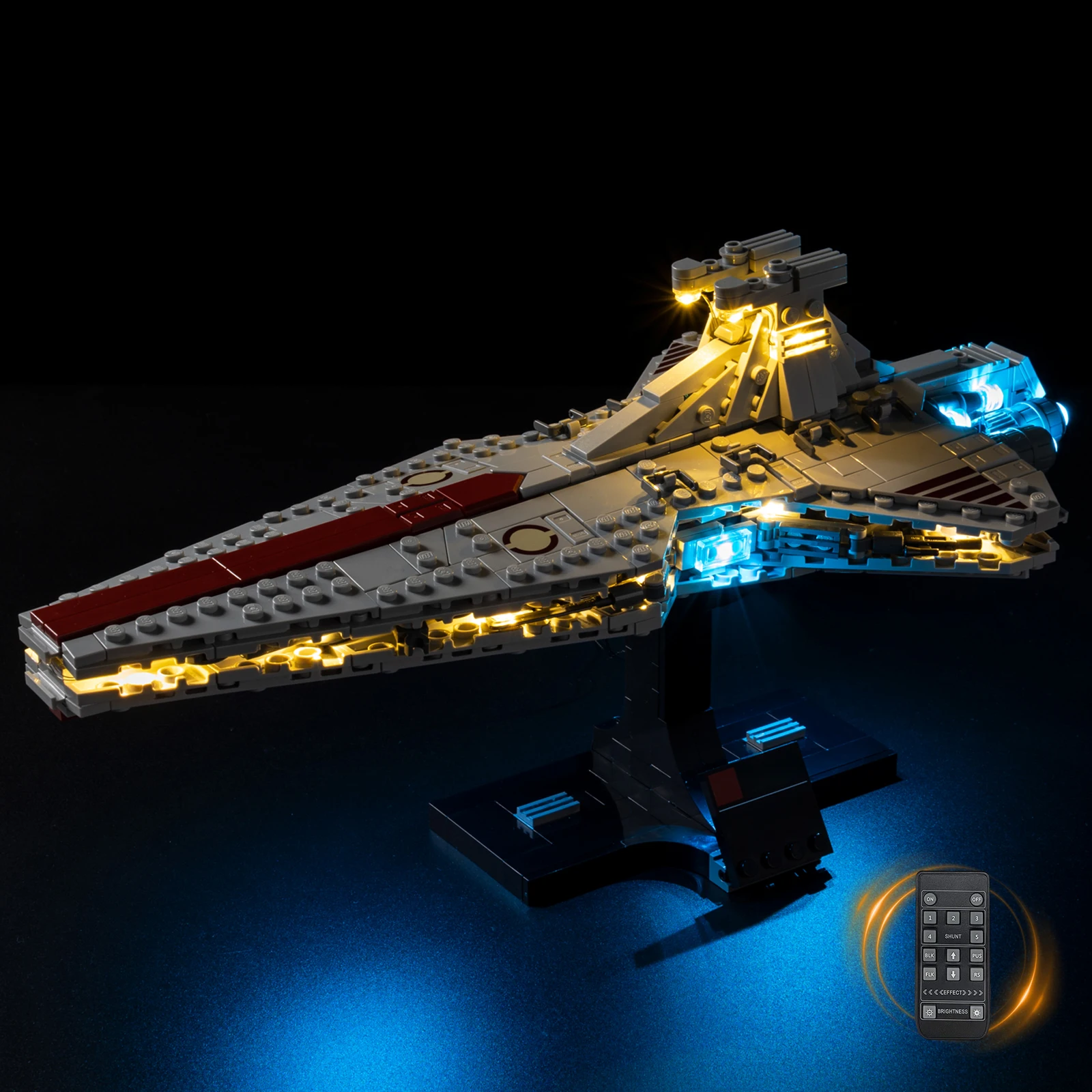 

Набор светодиодных фонарей, подходящий для LEGO Star Venator-Class Attack Cruiser # 75441 Конструктор (Блоки для сборки модели не входят в комплект)