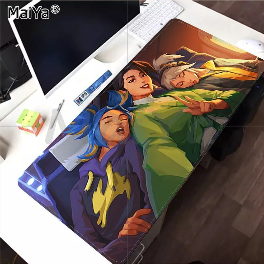 Hot Valorant เกม Mousepad สวยงามทนทานยางแผ่นรองเม้าส์ Pad ขนาดสําหรับ CSGO เกม Desktop PC คอมพิวเตอร์แล็ปท็อป