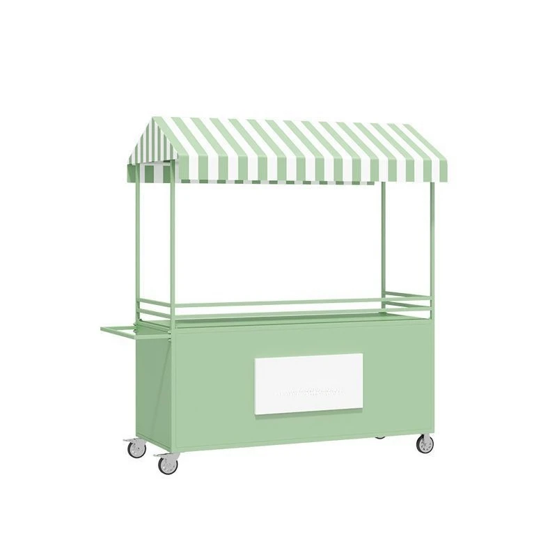 

Snack wrought iron stall night market stall special cart mobile trolley mobile stall trolley snack cart