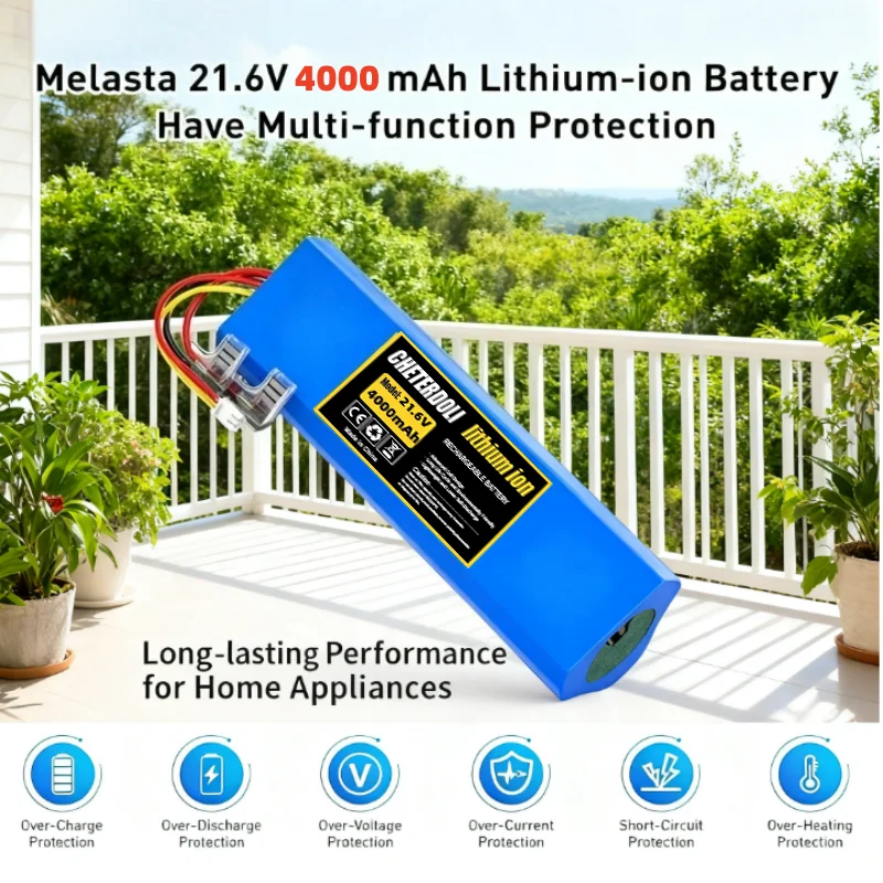 

New 4000mAh Replacement Battery for Tineco FLOOR ONE S3/S5, Compatible with FW25M-01 FW25W-01 FW09010ECN Vacuum Models