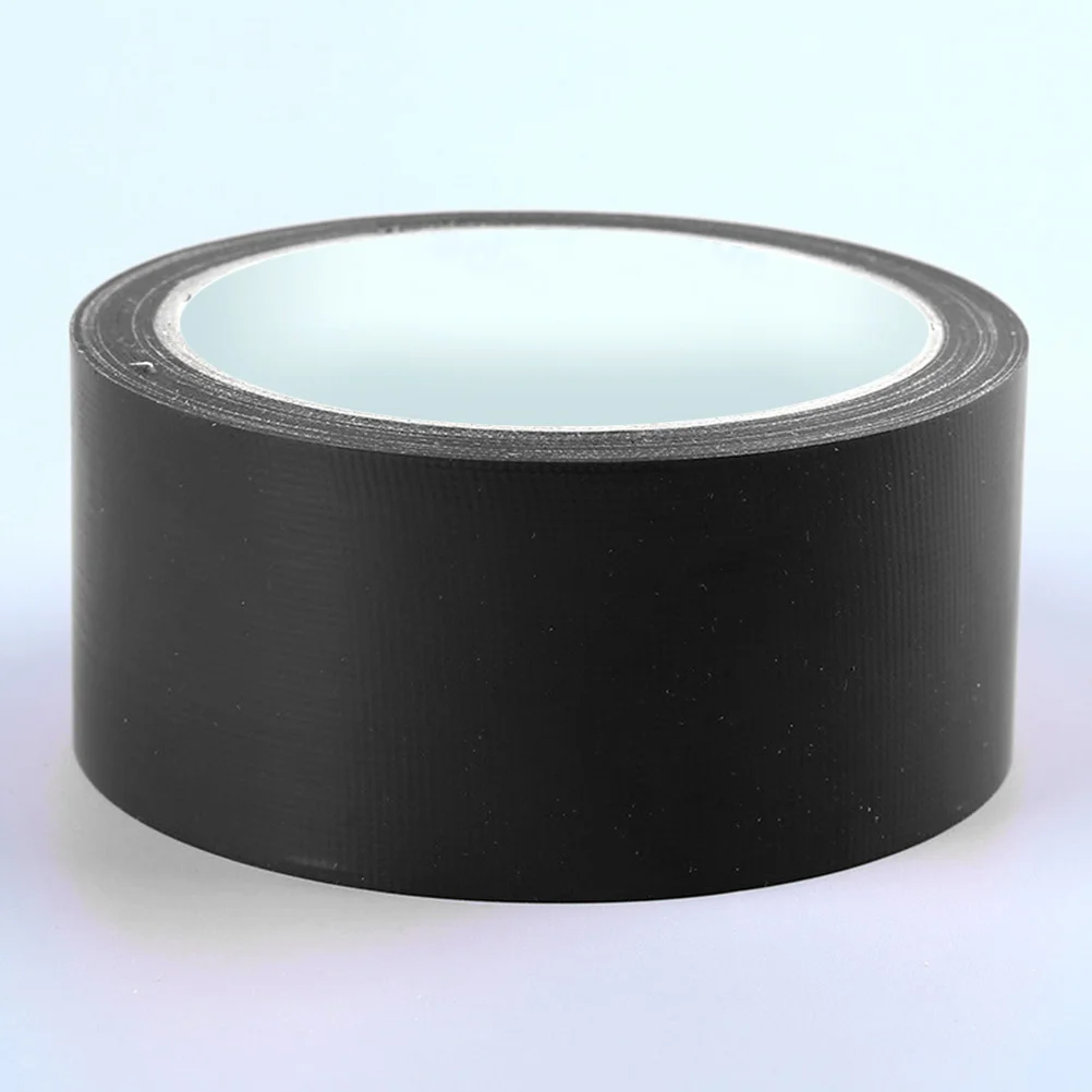 

Waterproof Cloth Duct Tape Heavy Duty Carpet Repair Black Craft Packing Boxes High Strength Long Lasting No Residue