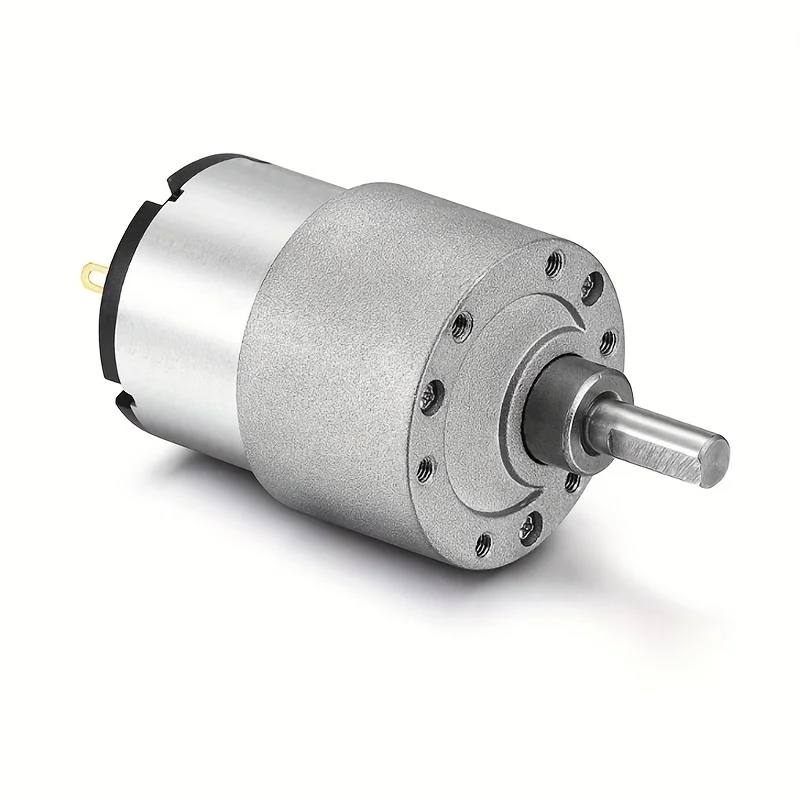 

Мотор-редуктор постоянного тока 12 В в цельнометаллическом корпусе с высоким крутящим моментом, 7 об/мин — идеальный выбор для промышленного применения