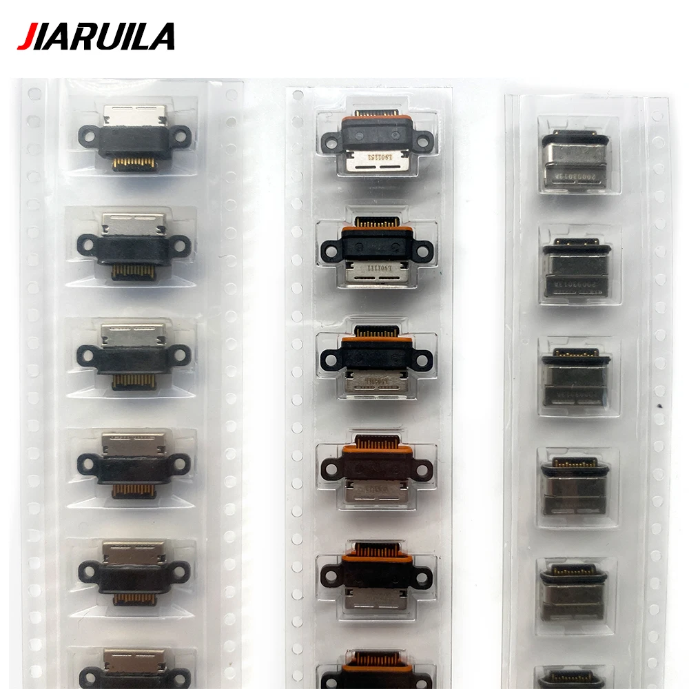 10Pcs/Lot Micro USB Dock Jack Charging Connector For Huawei P20 P30 P40 Lite Pro P50 Charger Port Socket Plug