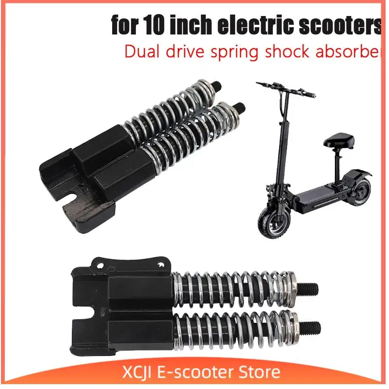 

Универсальный электросамокат с двойным приводом, безгидравлическим амортизатором, передней подвеской и двойной пружинной системой.