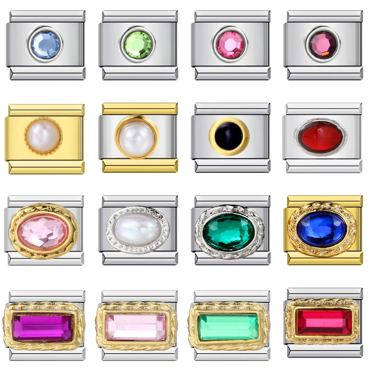 Модные-прямоугольные-эллиптические-круглые-красочные-циркониевые-подвески-итальянские-звенья-9-мм-браслеты-браслет-из-нержавеющей-стали-изготовление-ювелирных-изделий-своими-руками