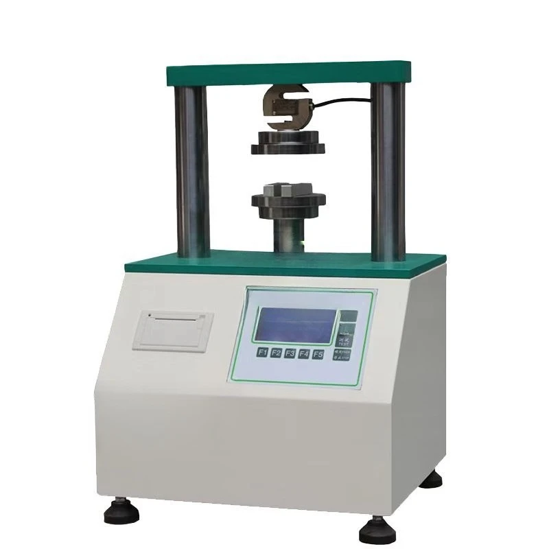 

Edge pressure ring compressive strength testing machine paper cardboard edge pressure tester carton ring pressure testing