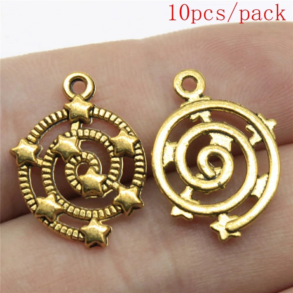 Luzem Charms do tworzenia biżuterii zestaw wisiorek Diy biżuteria akcesoria gwiazda magiczna różdżka Charms — zdjęcie 5