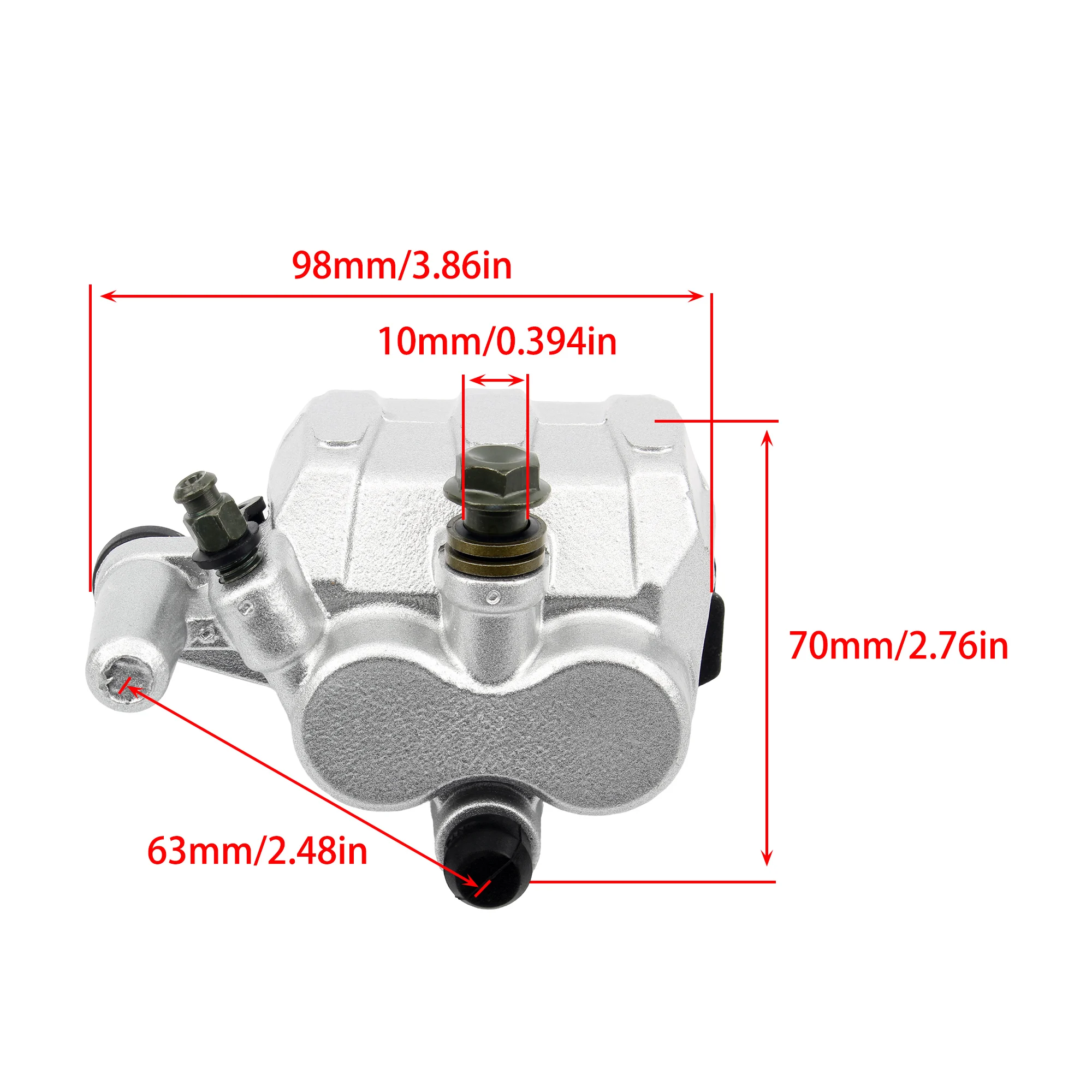 العالمي للدراجات النارية الهيدروليكية الجبهة مكبح قرصي الفرجار لهوندا ياماها KTM كاواساكي الترابية دراجة الطرق غير الممهدة استبدال الملحقات #6