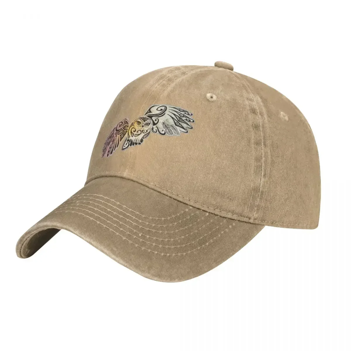 Saw-Whet Spirit Owl Cap Cowboy Hat snapback cap Adjustable hat man luxury Caps women Men's