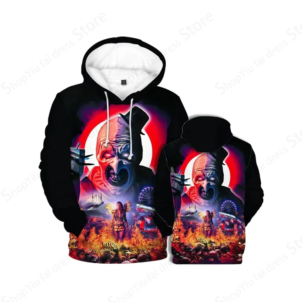 Terrifier Killer 3d Print Hoodie Men Women Fashion Hoodies Halloween Sweatshirt Boy Coats Women Sweats Tracksuit Hooded Pullover