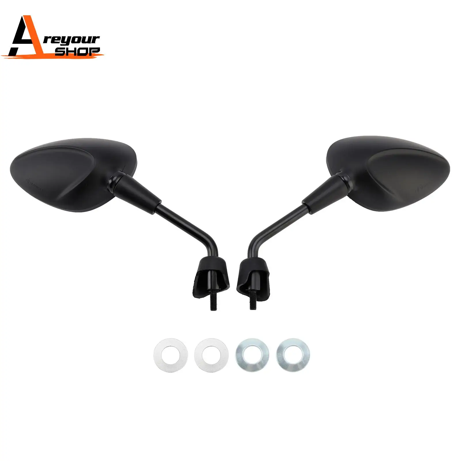 

Black Mirror Set Shorty for Vespa GTS 125 300 HPE Sprint Primavera 50 125 150