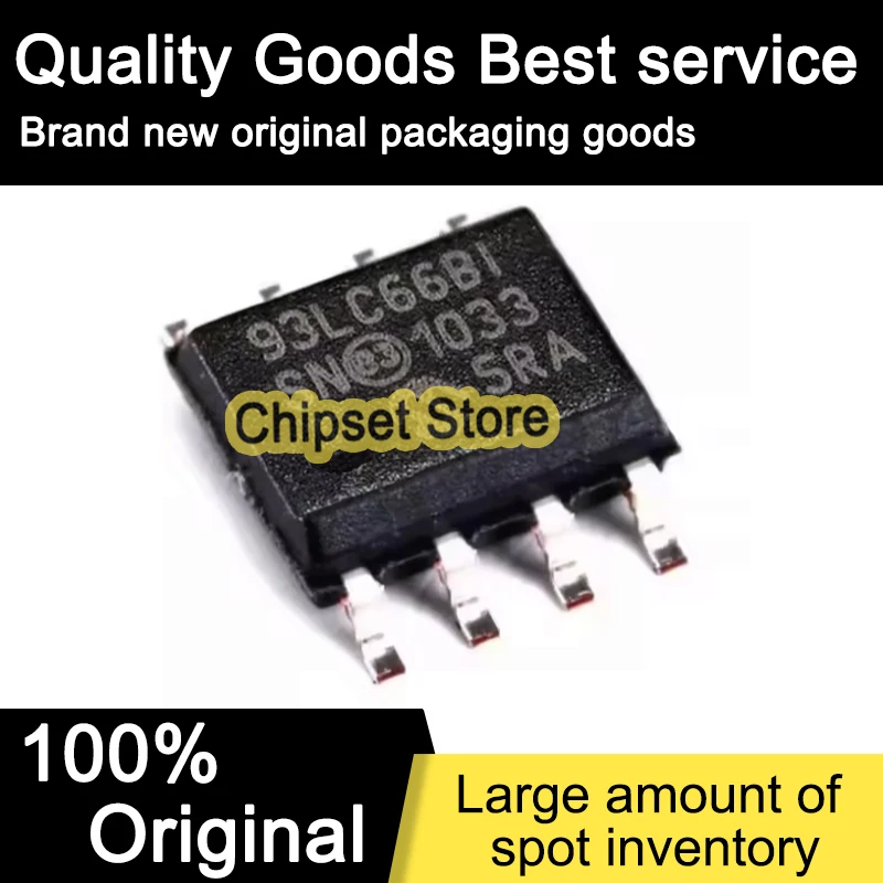 

5pcs 93LC66B-I/SN 93LC66B I SN SOP 100% Brand new